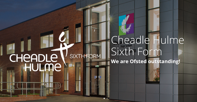 Careers talk at Cheadle Hulme Sixth Form