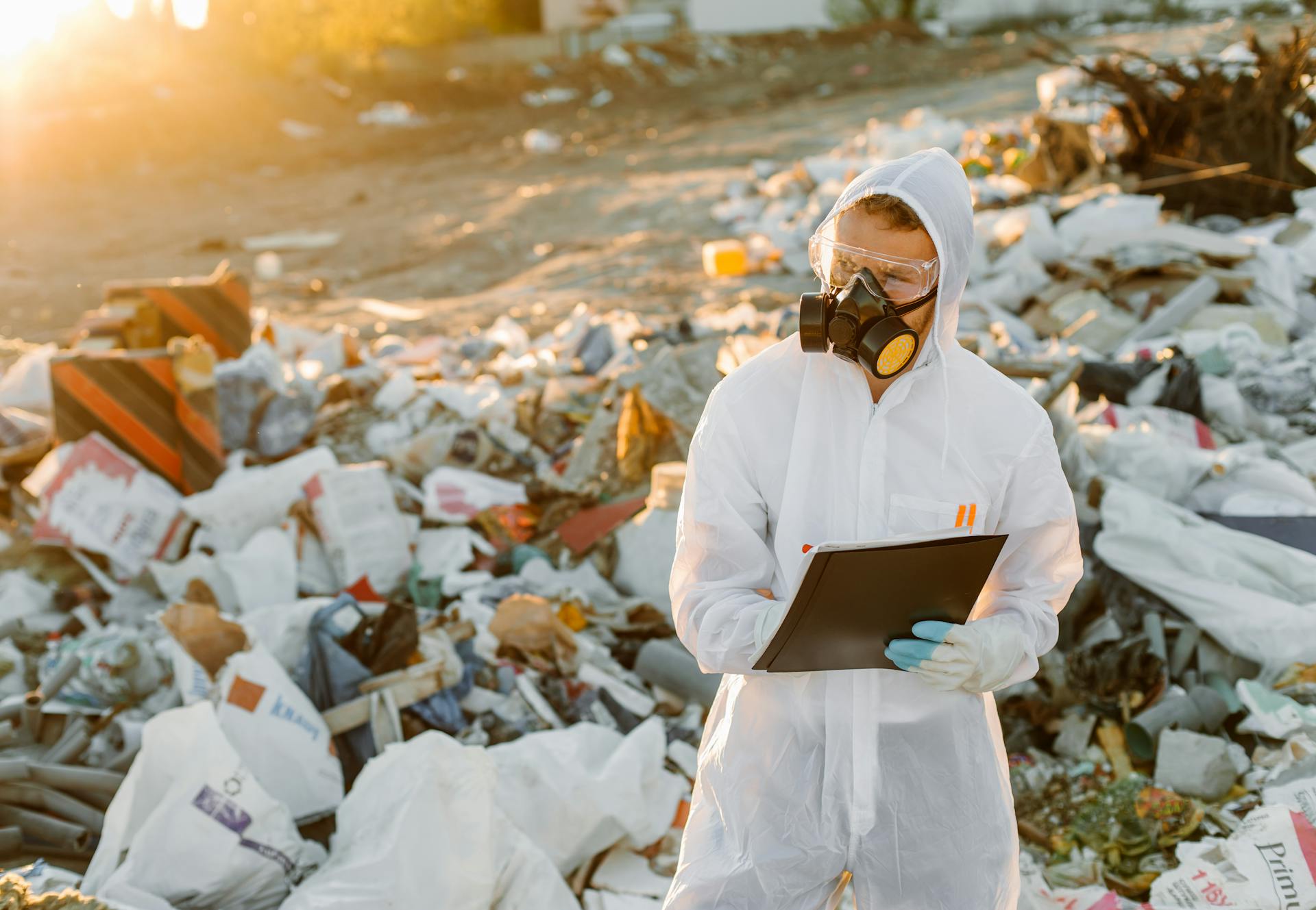 Illegal dumping of hazardous waste Illegal dumping of hazardous waste