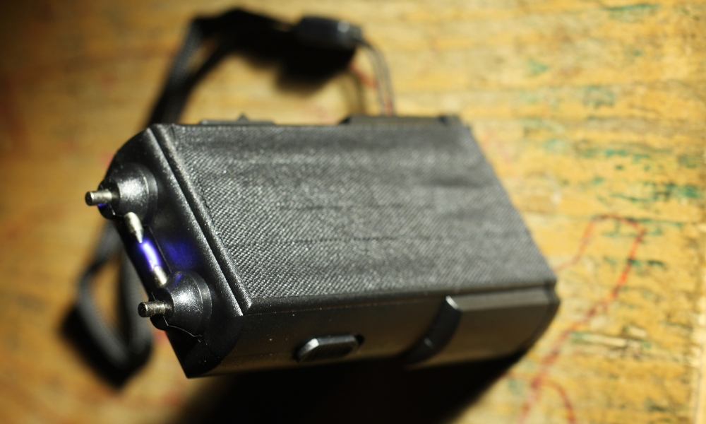 Use of a new taser has been announced - image is a pic of a taser